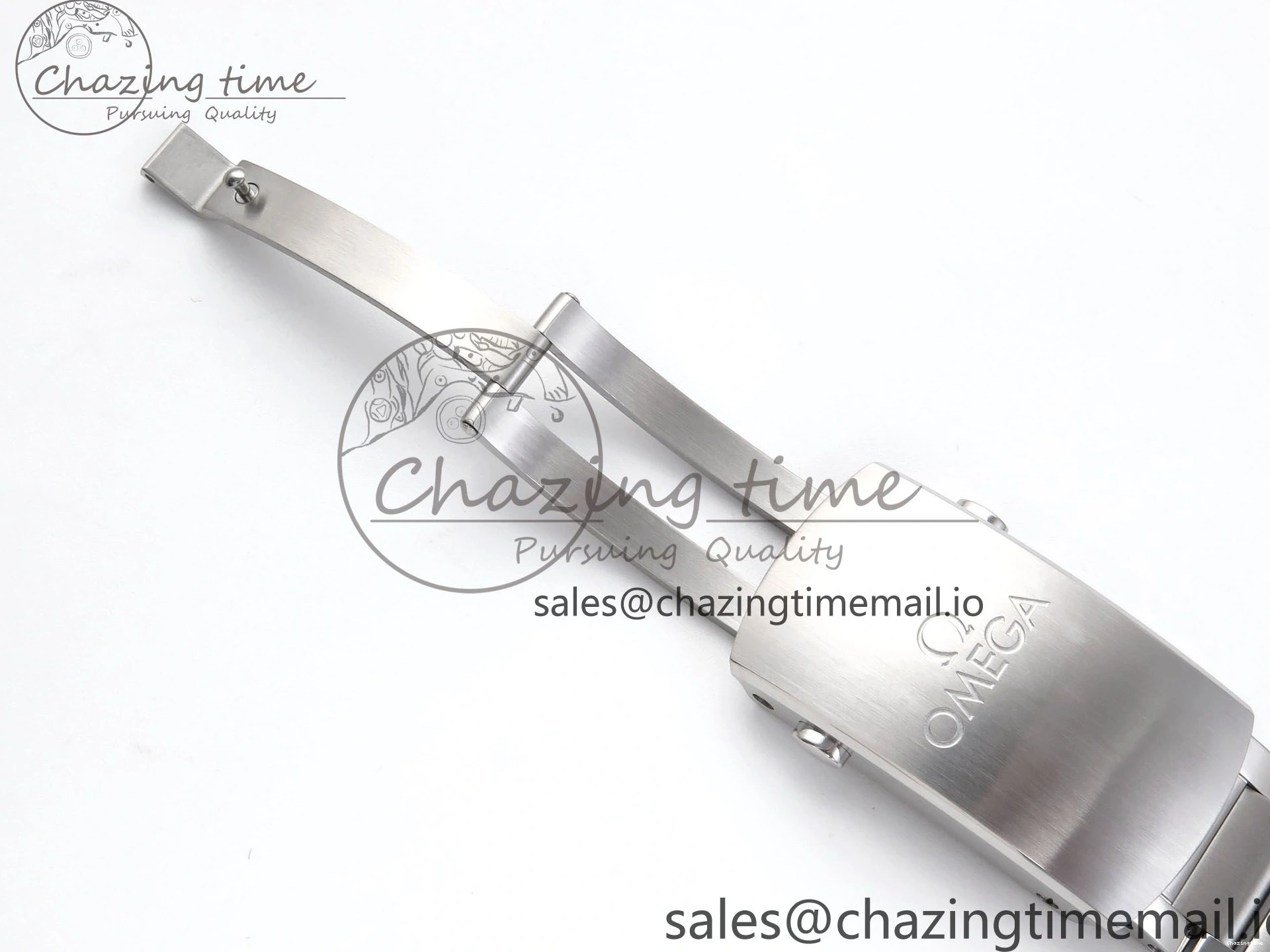 0401 Elegant Seamaster 300 Heritage SS VSF 1:1 Best Edition Blue Dial on SS Bracelet A 7701